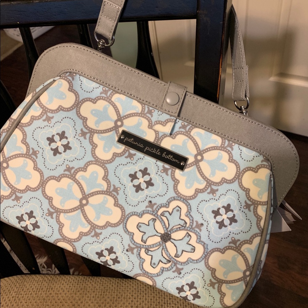 NWT Petunia Pickle Bottom clutch diaper bag